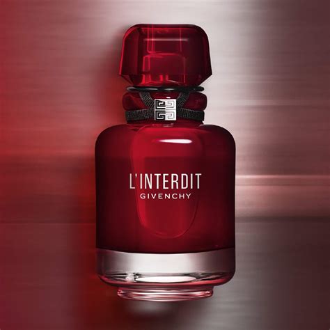 givenchy l interdit sample|givenchy rouge interdit notes.